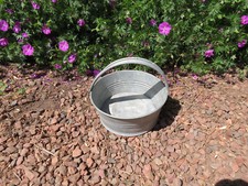 Petite bassine zinc - en, galva