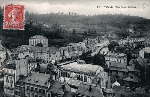 Cpa tulle vue - tulle, panoramique
