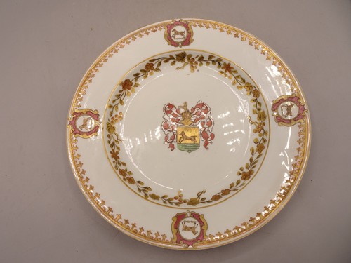 Assiette ancienne - , en