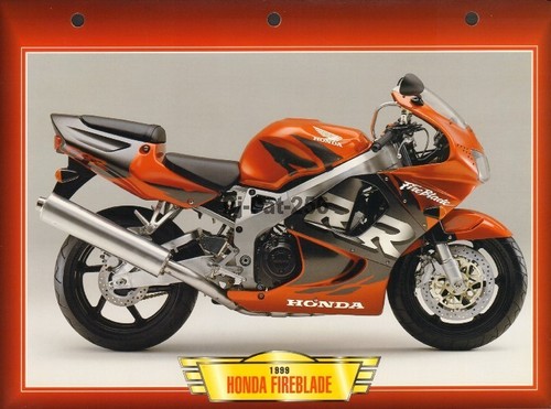 Fiche moto honda cbr 900 - moto, :