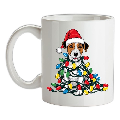 Jack russell noël chien - jack,