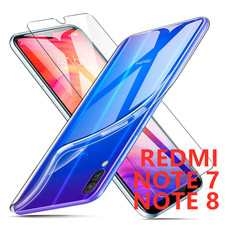 COQUE SLIM HOUSSE XIAOMI REDMI NOTE 7 8 8T 9 Pro+ FILM PROTECTION VERRE TREMPE