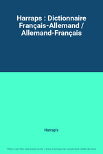Harraps : Dictionnaire Francais-Allemand / Allemand-Francais, Harrap's