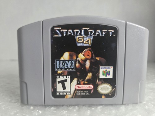 Starcraft n64 nintendo - starcraft,