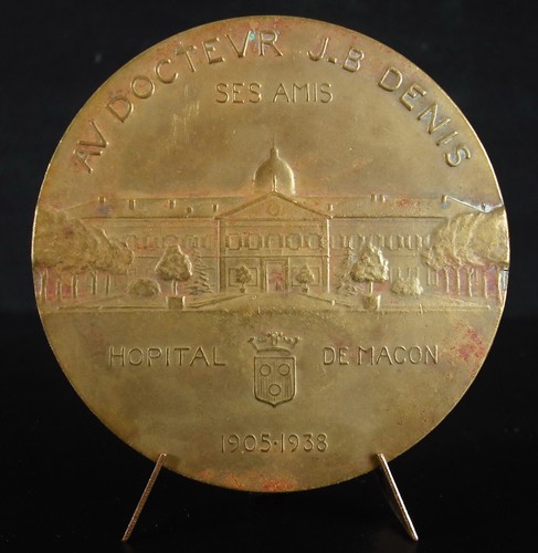 Médaille denis vue de - médaille, b