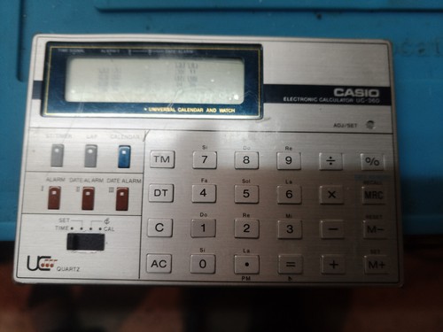 Ancienne calculatrice casio - calculatrice,