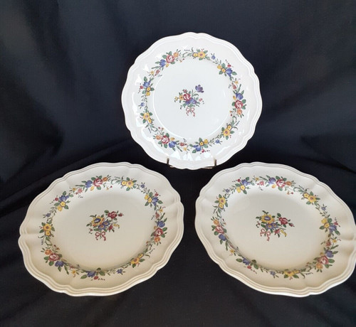 Assiettes plates faience - 3,