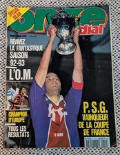 Football onze mondial hors série n° 14 special bilan 1992-1993