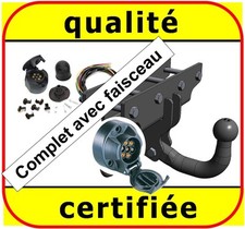 ATTELAGE remorque pour jeep Wrangler JK dès 2007 faisceau 7 broches complet