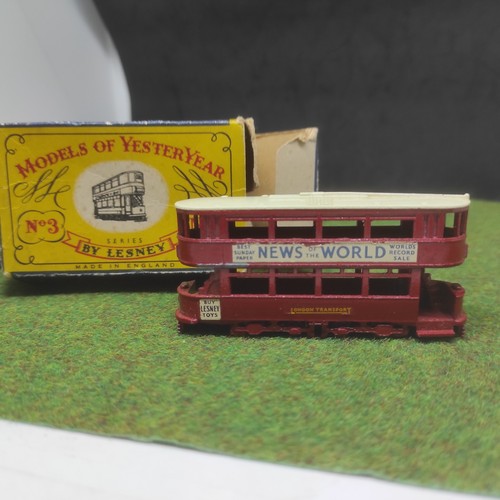 Matchbox lesney tramway - lesney, n°3