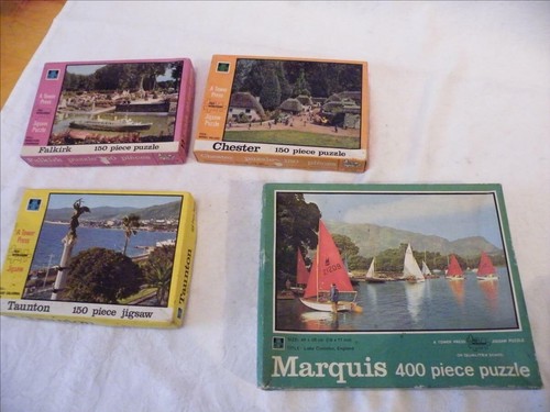 Lot puzzles anciens - de,