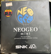 NEO GEO Mini Pro-Gear Spec Classic Édition Japonaise SNK 40 Anniversaire Neuf #W
