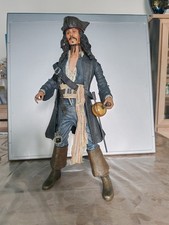 Figurine  poupée 45 cm Jack sparrow 'pirates des caraïbes Disney NECA 2004