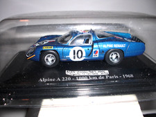 RENAULT ALPINE A220 le MANS 1968 au 1/43e Patrick DEPAILLER 1er Gl. ELIGOR