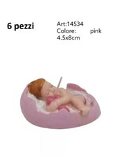 Set pièces bougies cire - 6,