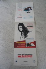 SHEILA   / PLAN MEDIA /  L'INTEGRALE déplié / 76 X 23 / NEUF