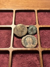 Lot Monnaie Romaine Nummus Follis As Antonin Le Pieux