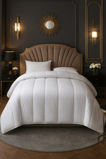 Couette Blanche Mi-saison - 240x260 - 2 personnes - Spécial Automne - MORTREUX