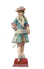 ancien chromo découpis H