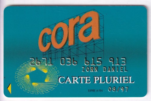 Carte card banque - /,