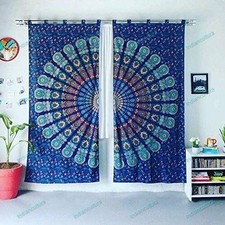 Rideaux Indiens Hippie Mandala