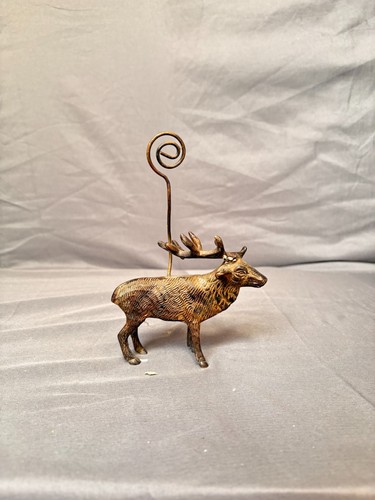 Ancien sculpture cerf porte - sculpture,