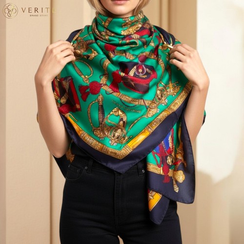 Rare vintage foulard - vintage, soie