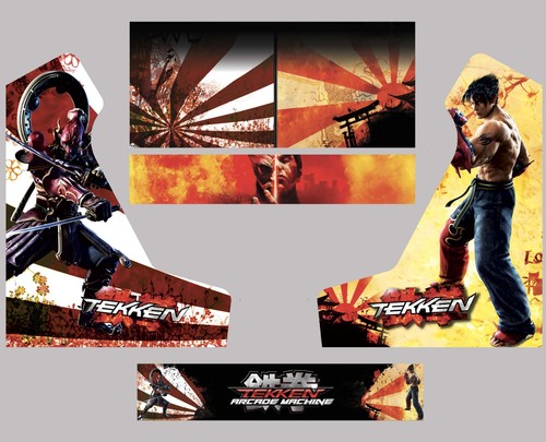 Stickers bartop tekken - stickers,