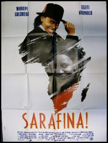 Sarafina affiche cinéma - sarafina,