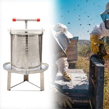 Extracteur de miel manuel, outil de pressage de cire d'abeille facile à