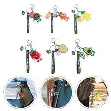 6 pcs clés adorables sacs de