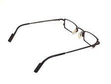 LUNETTES CARRÉES VINTAGE THEO TIE 2 BELGIUM MONTURE NOIRE ROUGE TITANE