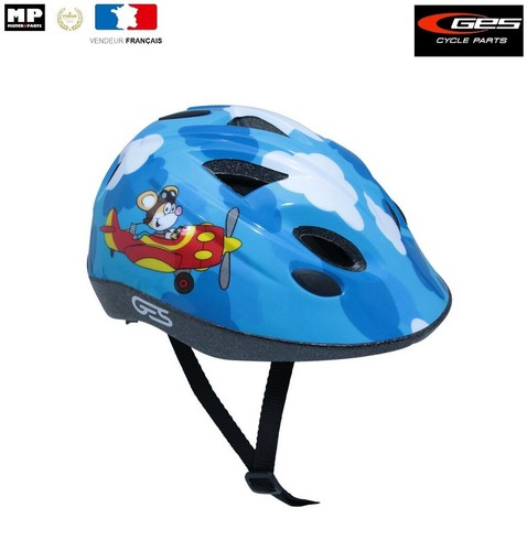 Casque vélo enfant - ges, avion
