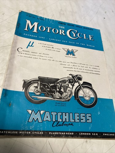 Motor cycle magazine anglais - magazine,