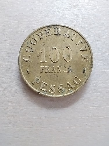 Rare 100 francs coopérative - rare,
