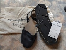 Minorquines Sandales - Avarca - Noir - 41 - girbaud cop copine clergerie high