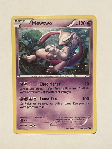 Carte pokémon mewtwo xy100 - pokémon,