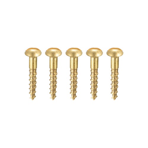 Bois vis 8mm fendu rond - 8mm,