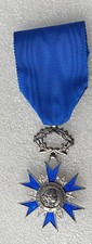 CHEVALIER de l' ONM  ORDRE NATIONAL DU MERITE medaille  argent Monnaie de Paris