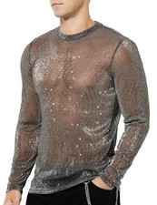 Chemise Paillette Homme Tee