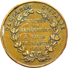 16464 médaille campagne - -,