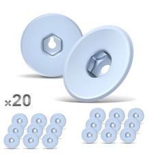 20x Clips de Montage Plaque