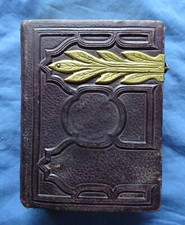 album photo ancien, pour photos cartes, cdv, XIXe siècle, vide REF268