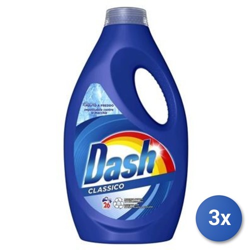Bundle dash lessive liquide - 3x,