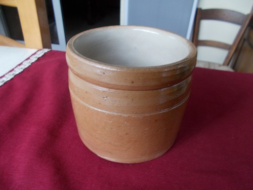 Ancien pot rillettes - ancien,