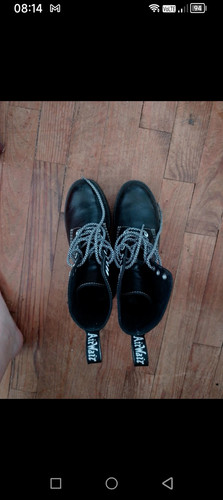 Martens t37 cuir - t37, noir
