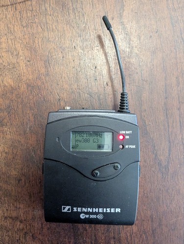 Bodypack sennheiser 300 g3 - 300,