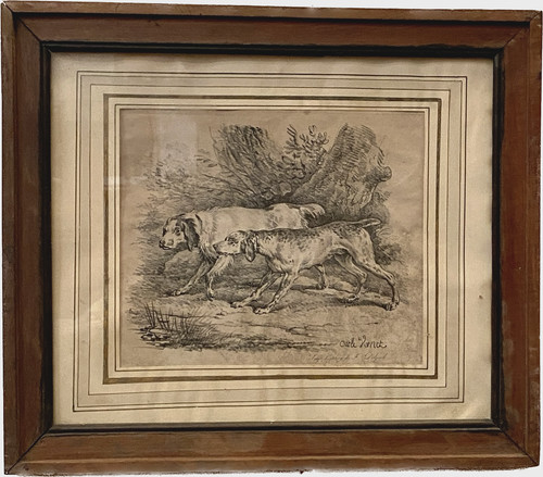 Gravure représentant paire - gravure,