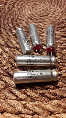 Lot condensateur chimique - lot,