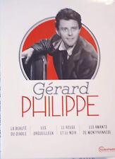 Coffret DVD : Gérard Philippe Philipe Diable / Orguilleux / Rouge Noir / Amants